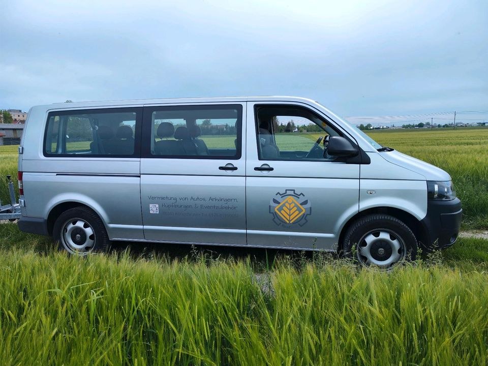 VW T5 Bulli Bus 8 Sitzer 4 Motion 140 PS mieten bei Rentbee