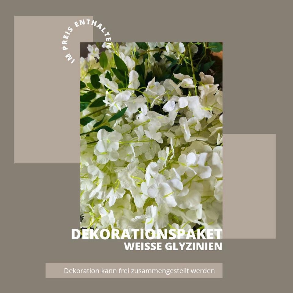 Traubogen Dekorationsbogen gold eckig mieten bei Rentbee – 3