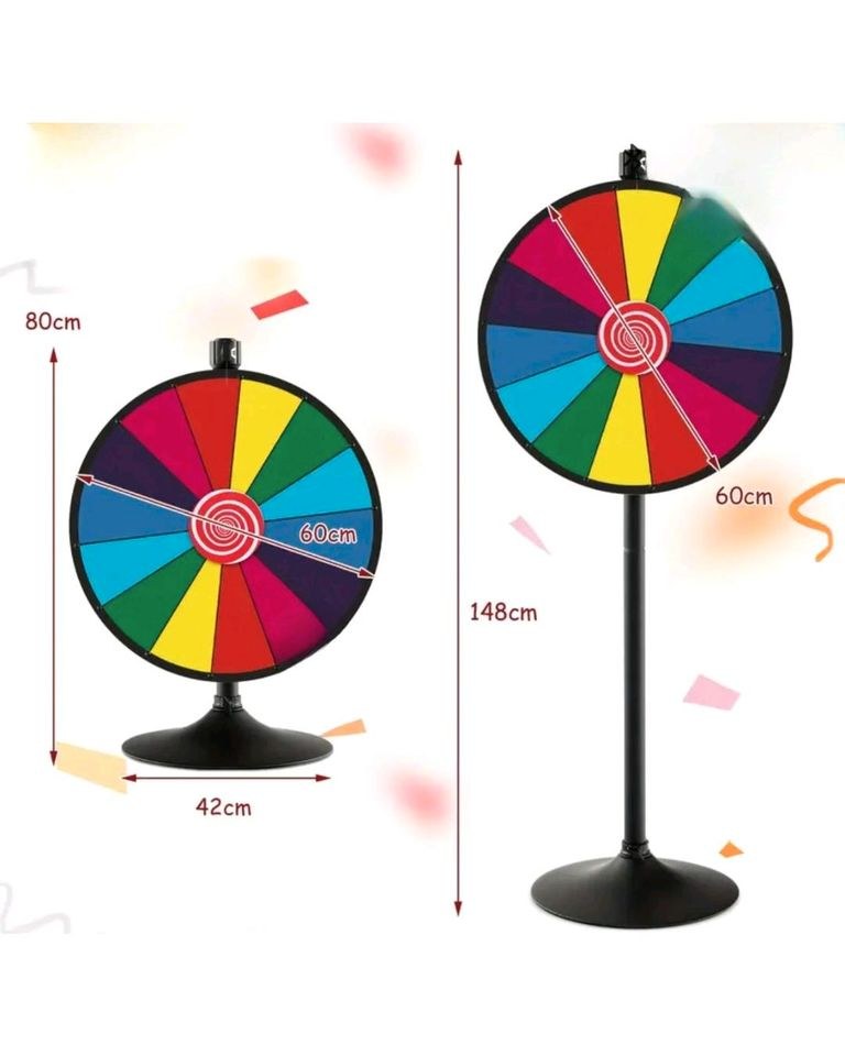Glücksrad Tombola Verlosung Gewinnspiel mieten bei Rentbee – 2