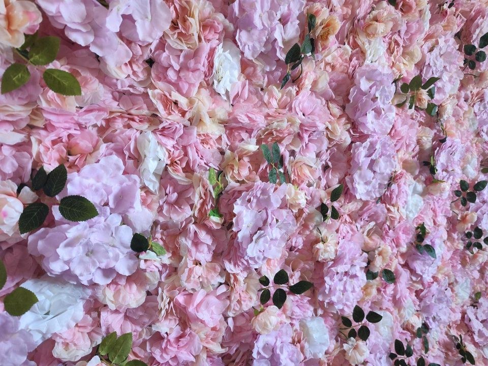 Rosenwand Blumenwand Fotohintergrund bodenlang mieten bei Rentbee – 3