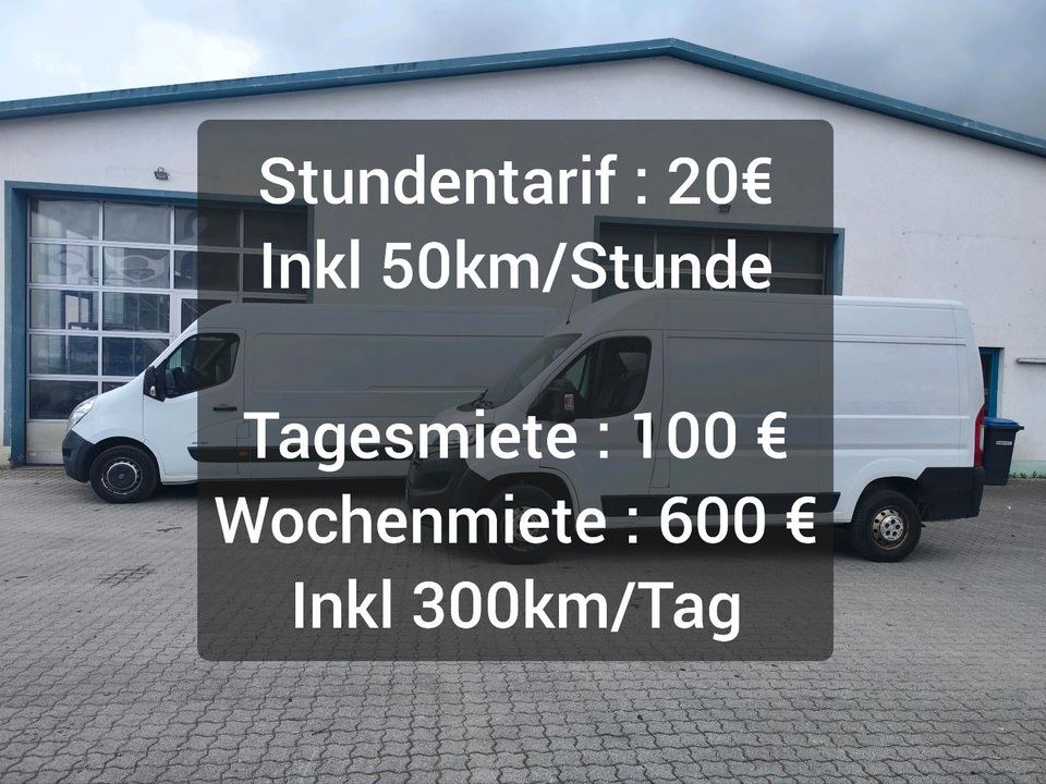 Transporter Sprinter PKW Umzug mieten bei Rentbee – fair & flexibel
