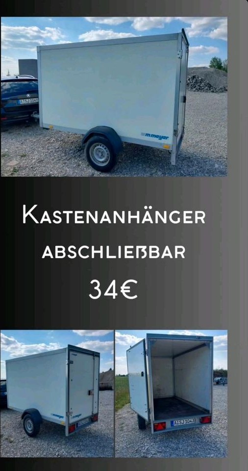 Anhänger Planenanhänger Kofferanhänger mieten bei Rentbee – 3