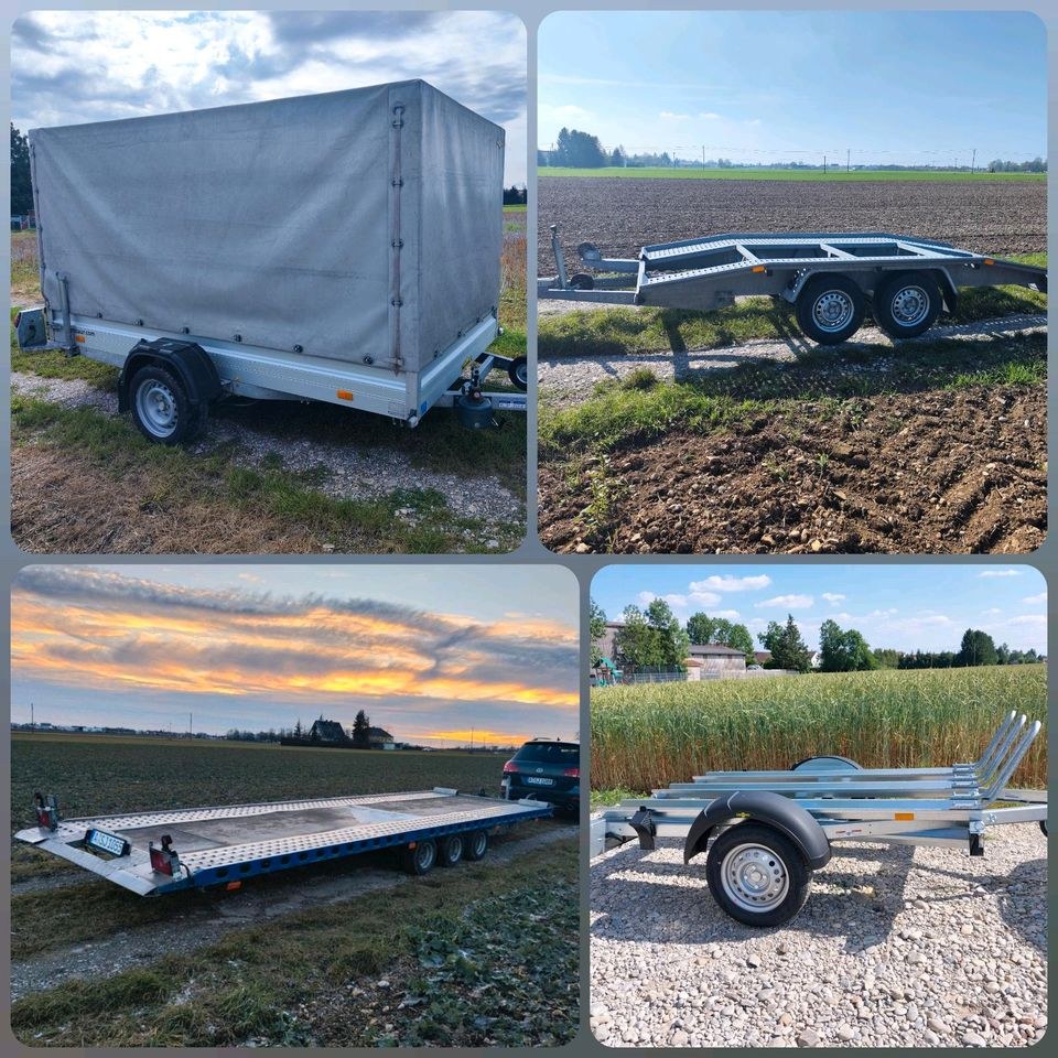 Autotransport Motorradtransport Quad Anhänger mieten bei Rentbee