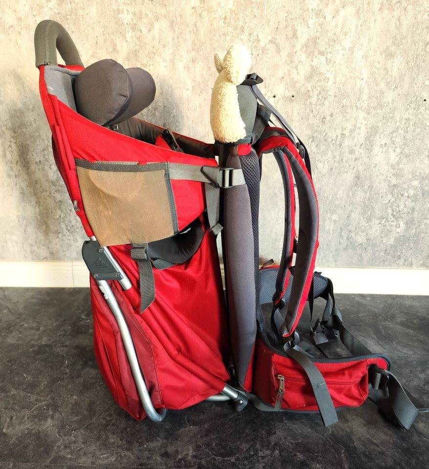 Vaude Kraxe Kindertrage Tragerucksack Regen mieten bei Rentbee