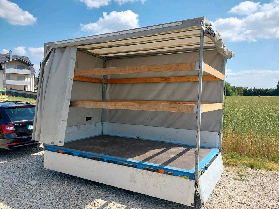 Planenanhänger Anhänger geschlossen Umzug mieten bei Rentbee – 2