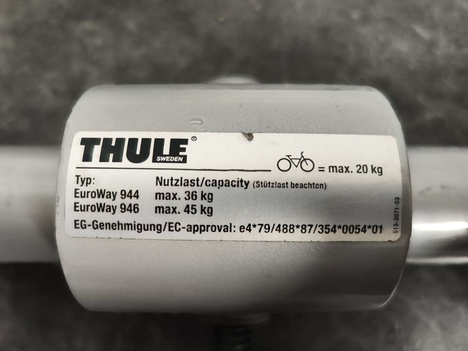 Thule Fahrradträger 944 2 Fahrräder abschließbar mieten bei Rentbee – 2