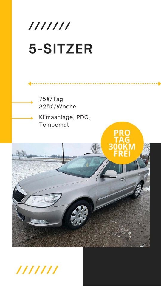 Skoda Octavia Kombi Auto mieten bei Rentbee – fair mieten