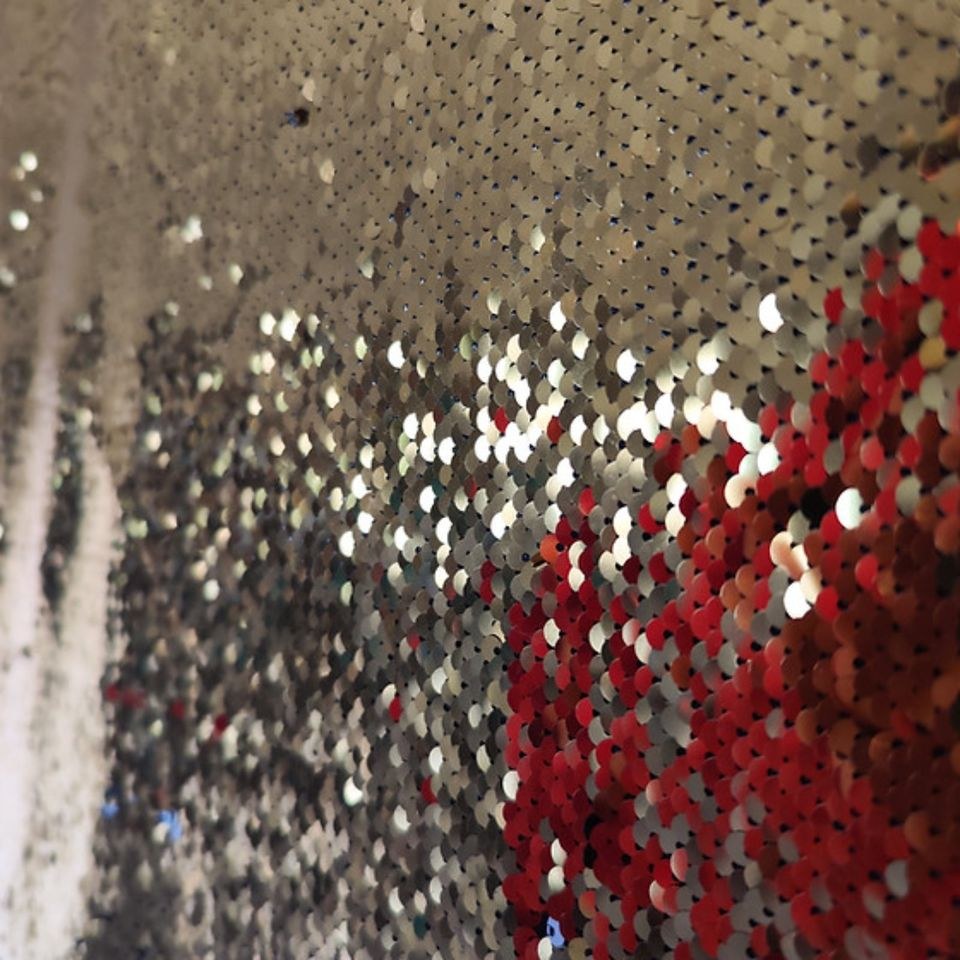 Pailettenwand Fotohintergrund Hollywood Gatsby mieten bei Rentbee