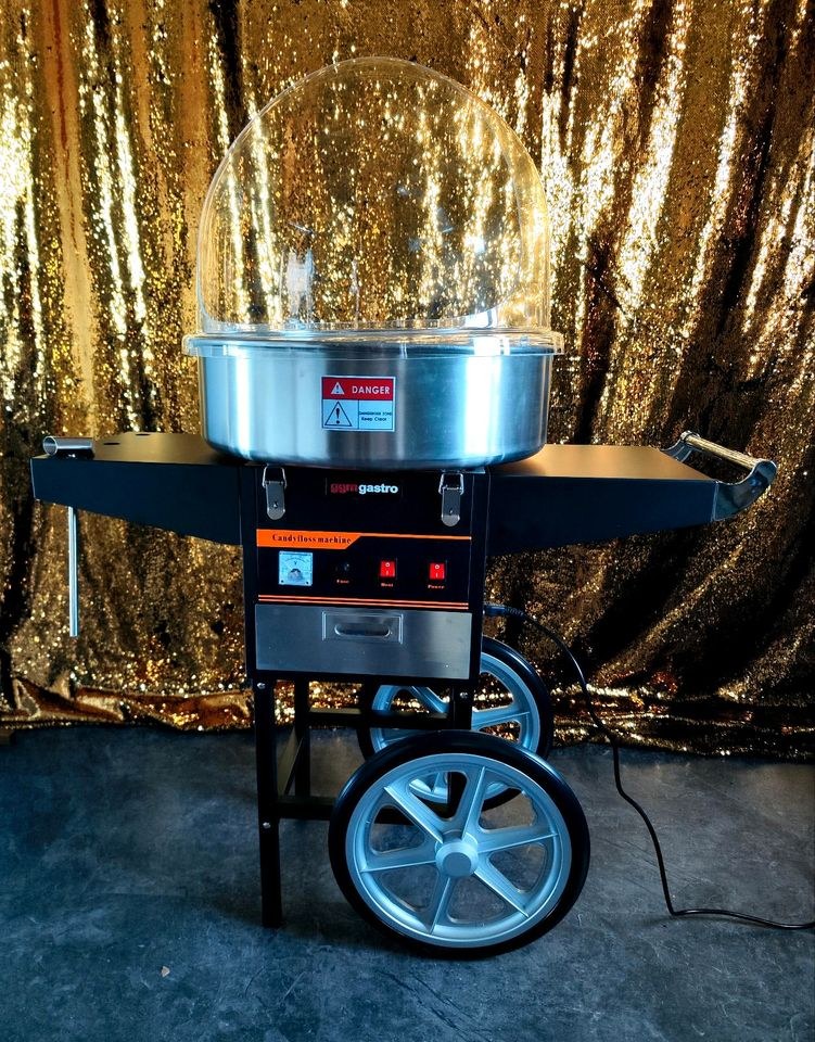 Profi Zuckerwattemaschine Unterwagen mieten bei Rentbee – 3