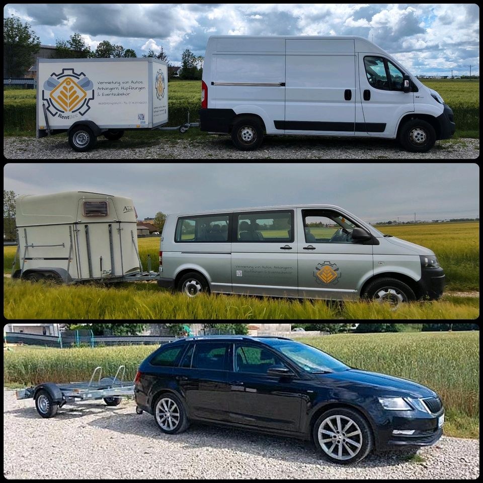 Zugfahrzeug Anhänger Transport Umzug mieten bei Rentbee