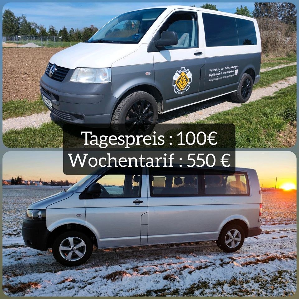 Bus 8 9 Sitzer Auto mieten bei Rentbee – für Gruppe & Team
