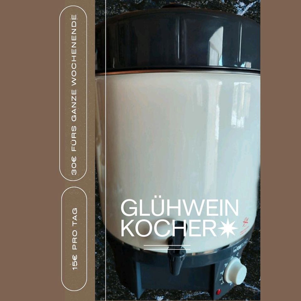 Glühweinkocher Einkochautomat mieten bei Rentbee