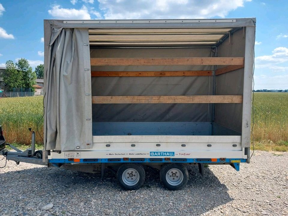 Planenanhänger Anhänger geschlossen Umzug mieten bei Rentbee – 3