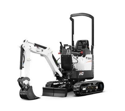 Minibagger 1,1t Bobcat E10z 2026 Schwenkwanne mieten in Solingen – 4