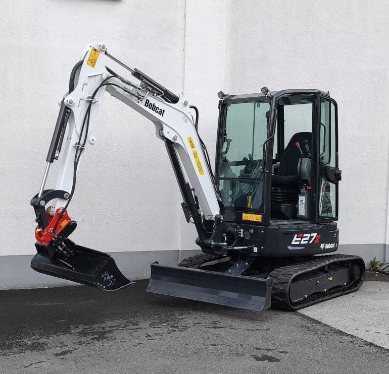 Minibagger 2,7t Bobcat E27z 2026 Mulcher mieten in Solingen – 3