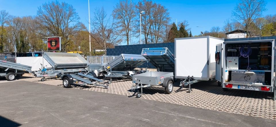 Anhänger mieten bei rento Pro Equipment – für Umzug & Baumarkt