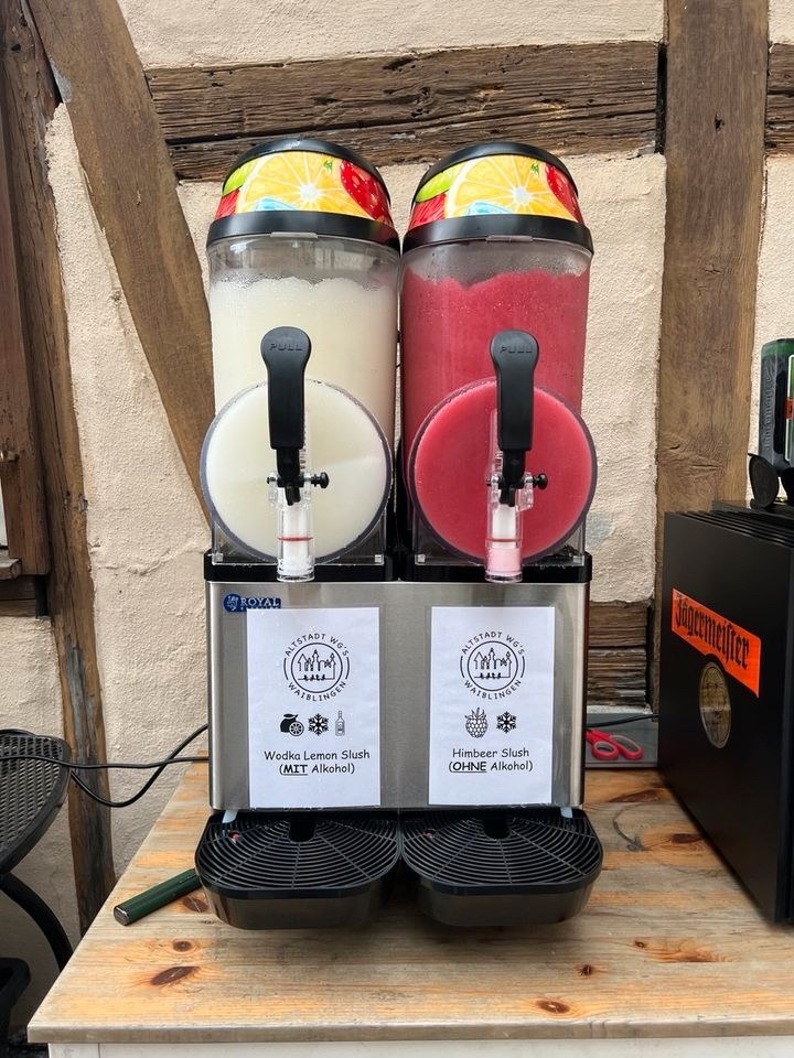 Slush Eis Maschine 2x12l Slushmaschine mieten bei RentYourEvent