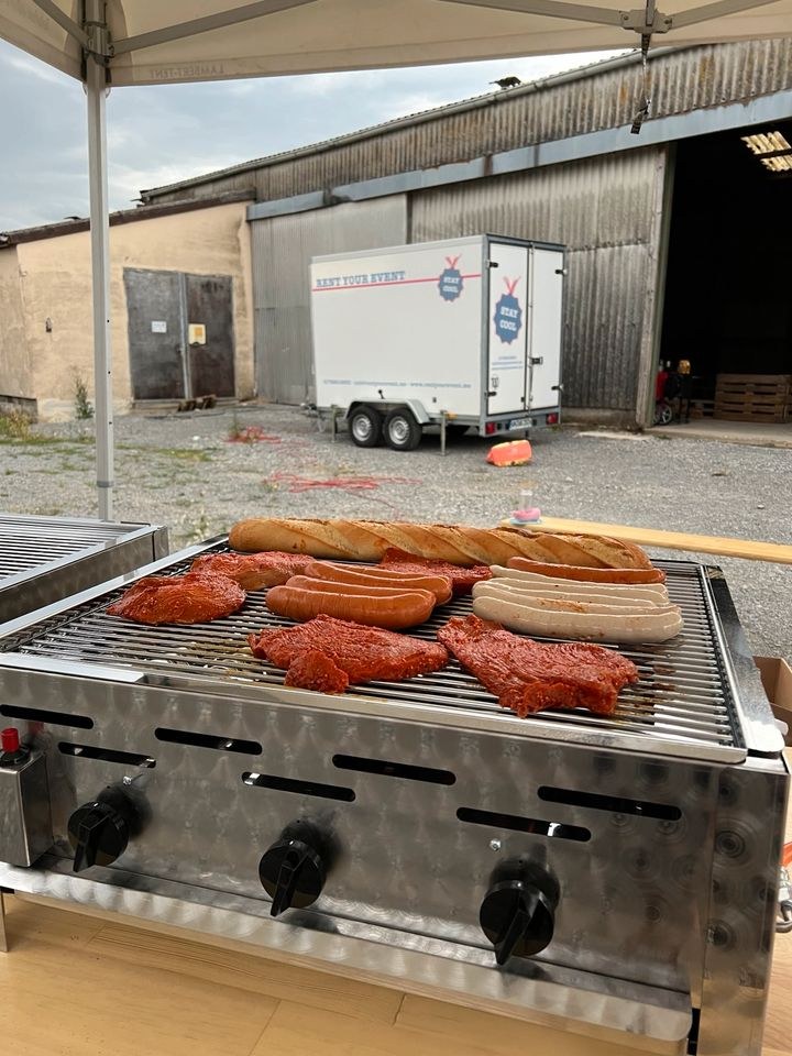 Gasgrill Grill Partygrill mieten bei RentYourEvent – für viele Gäste