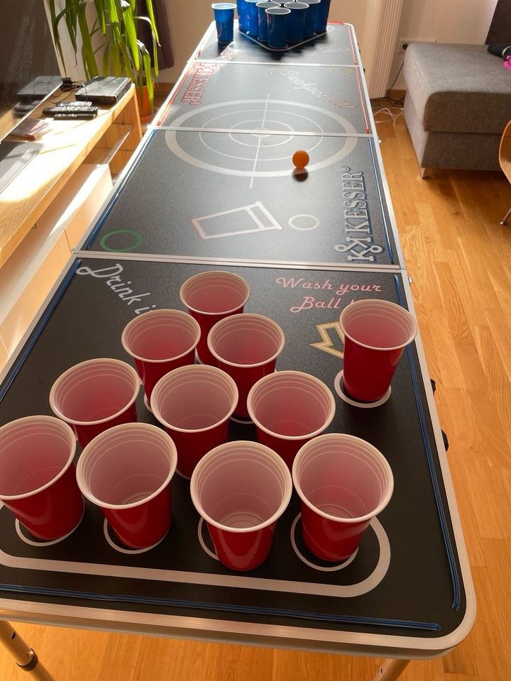 Bierpongtisch Bierpong Lieferservice Rechnung mieten