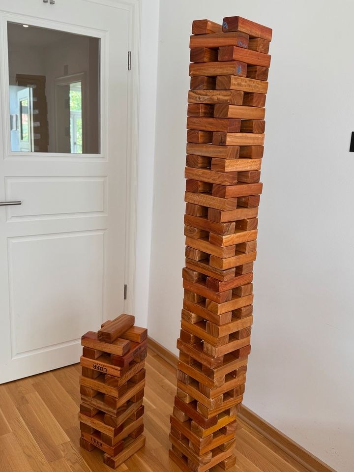 Riesen XXXL Jenga 2,20m Lieferservice mieten in Leipzig, Südvorstadt – 2