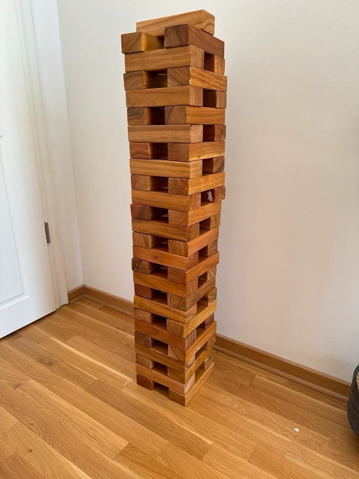 XXL Jenga Turm Rechnung Lieferservice 150cm mieten – 2
