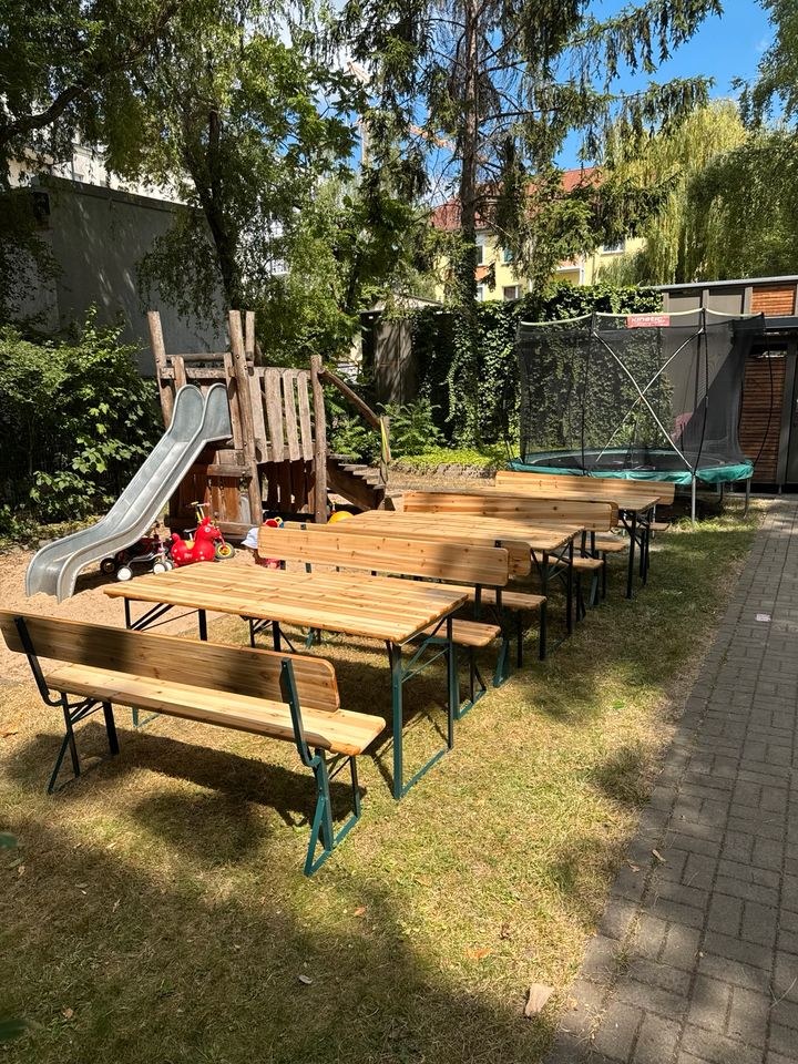 Bierzeltgarnitur Lehne Biertisch Lieferservice mieten
