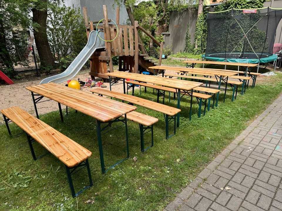 15 Bierzeltgarnituren Lieferservice Biertisch mieten