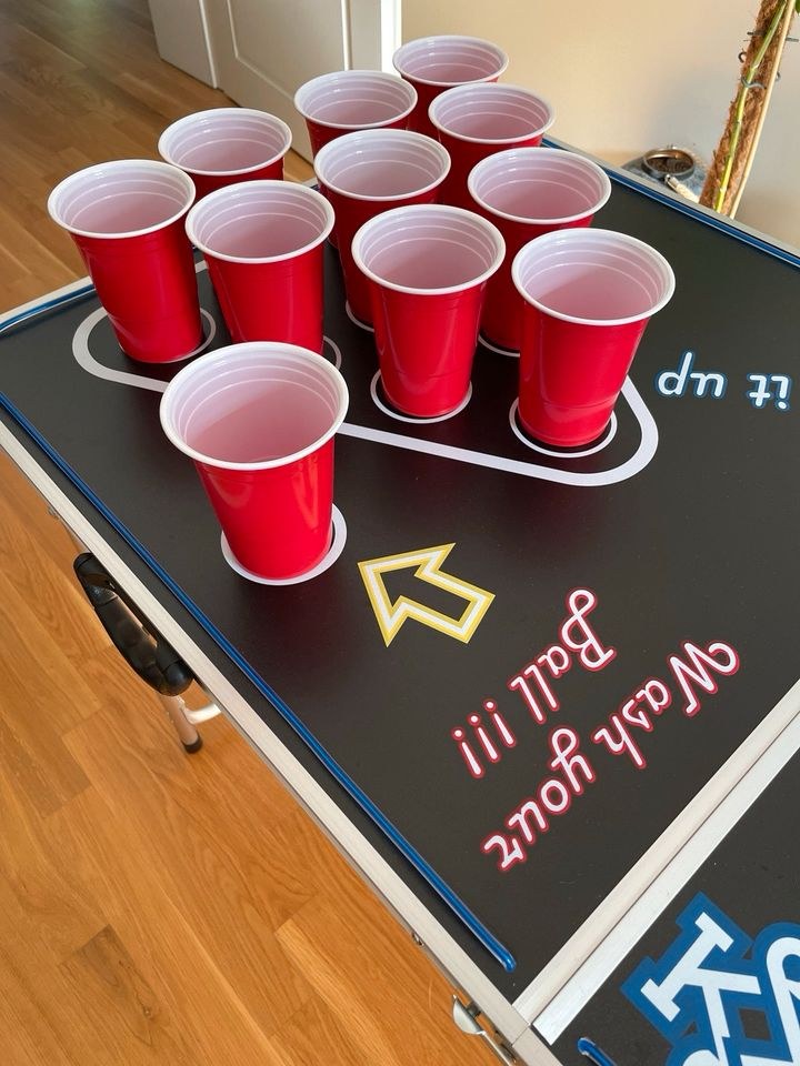 Bierpongtisch Bierpong Lieferservice Rechnung mieten – 4