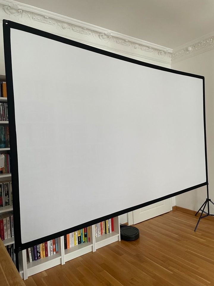 XXL Leinwand 100 Zoll+Beamer Lieferservice mieten – 2