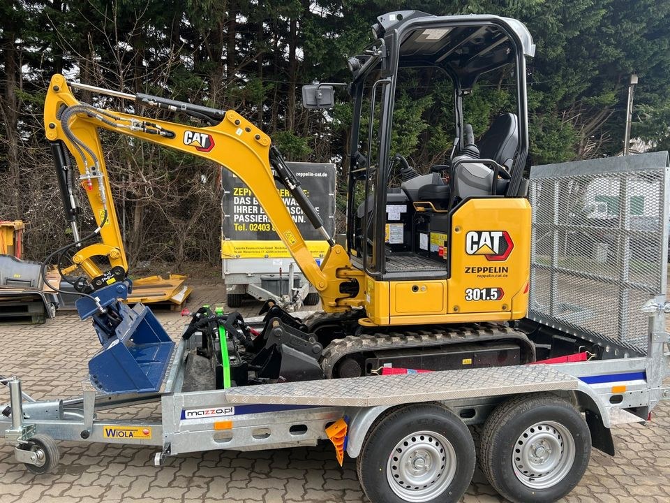 Microbagger Minibagger CAT 1,0t rmieten 73cm mieten in Herzogenrath – 4