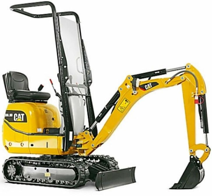 Microbagger Minibagger CAT 1,0t rmieten 73cm mieten in Herzogenrath