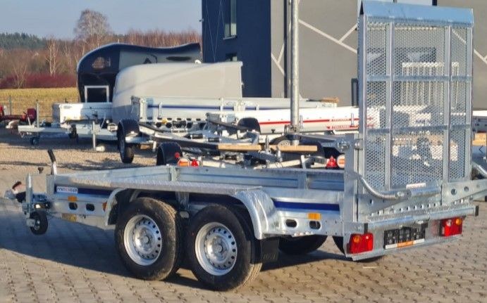 Maschinentransporter Baggertransport Anhänger mieten in Herzogenrath – 2