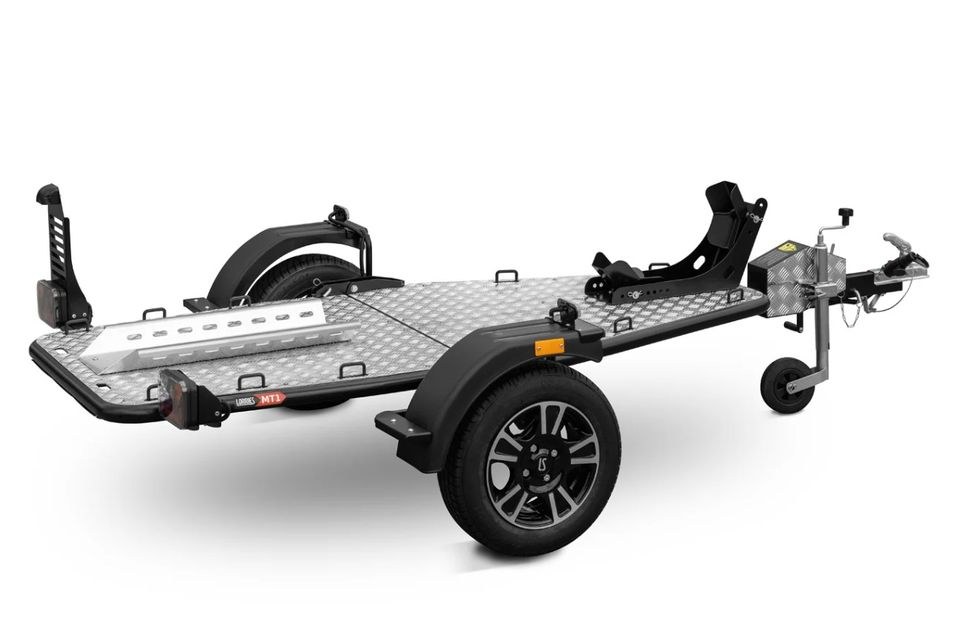 absenkbarer Motorradanhänger Quadanhänger 750 KG mieten – 3