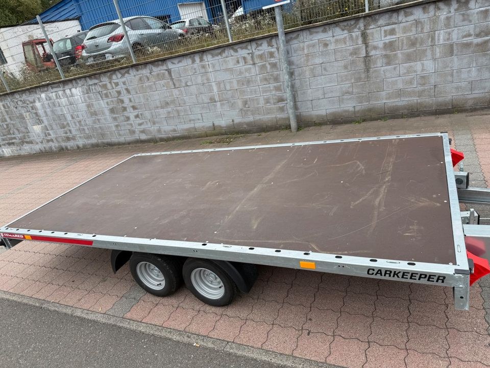Autotransport Anhänger Plattformanhänger mieten bei Rupp Vermietung – 4