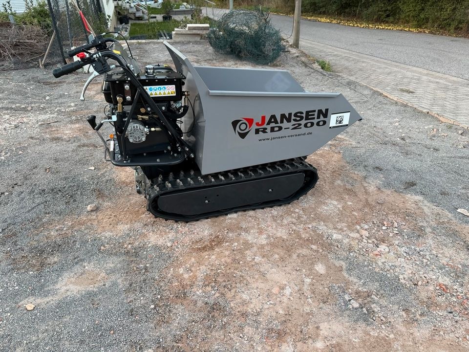 Raupendumper hydraulische Mulde Jansen Profi mieten in Freisen – 2