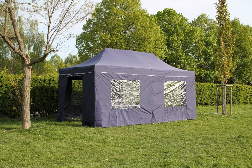 Stabiles Faltpavillon Partyzelt Faltzelt 3x6m mieten in Uplengen – 2