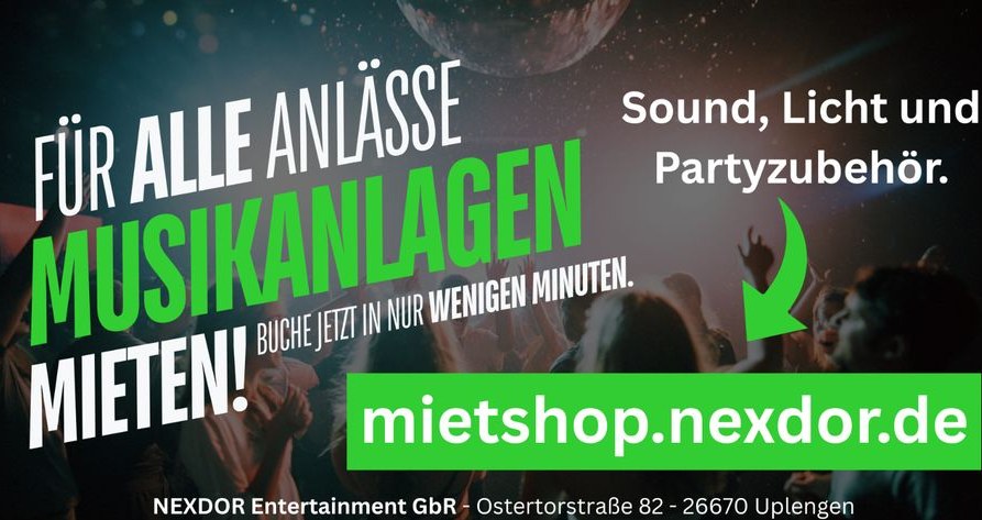 PA Anlage System 4 Musikanlage 150 Pers mieten in Uplengen – 3