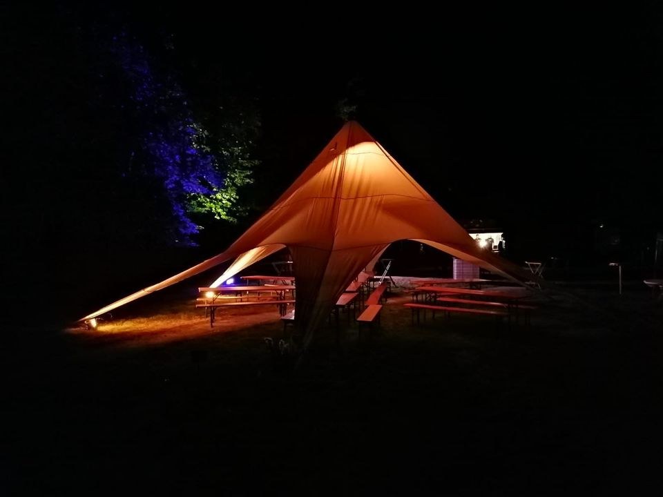 Pavillon Sternzelt Startent Sonnensegel mieten in Uplengen – 2