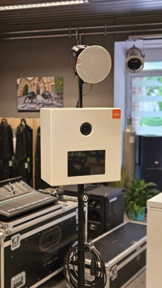 Fotobox Perfekt Firmenfeier mieten bei schallquelle Mietshop Nexdor
