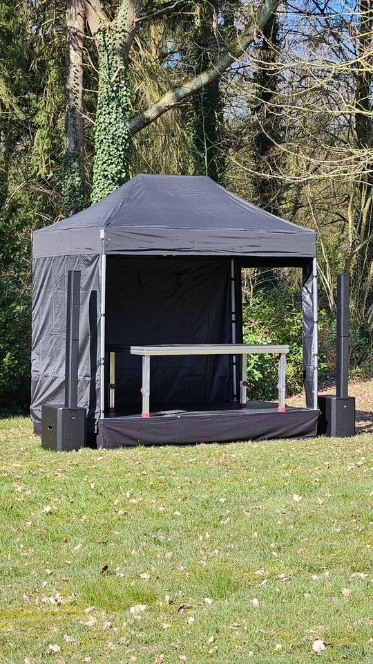 Kleine Bühne 3x2m Zubehör mieten in Uplengen – für jedes Wetter – 2