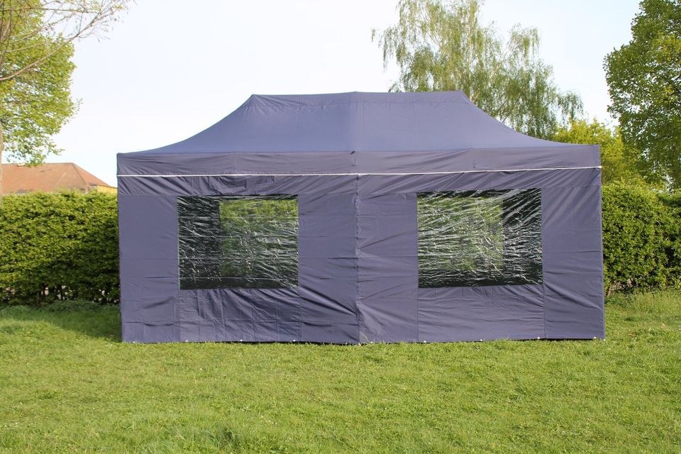 Stabiles Faltpavillon Partyzelt Faltzelt 3x6m mieten in Uplengen – 4