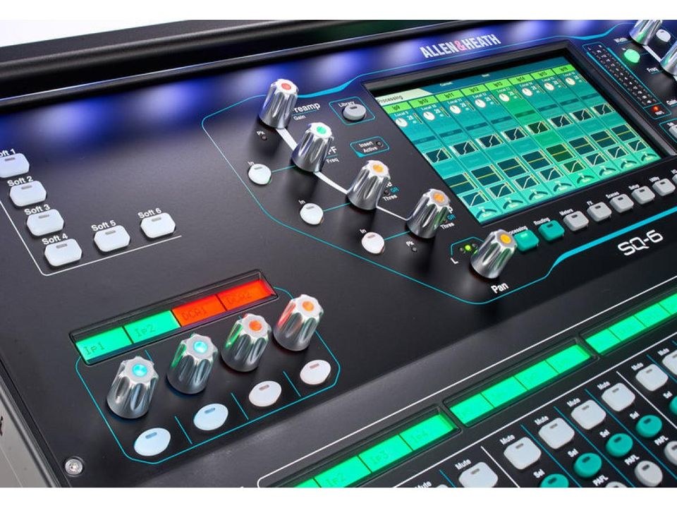 Allen Heath SQ6 Digitalpult Mischpult Stagebox N mieten in Uplengen