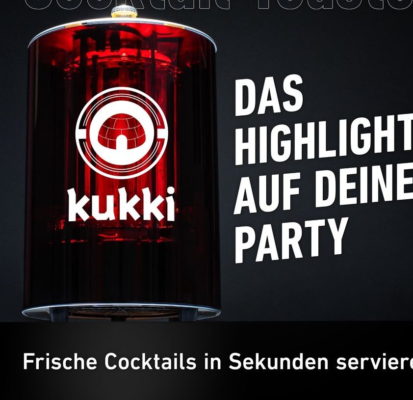 kukki Cocktail Toaster trinkfertige Cocktails mieten in Uplengen – 3
