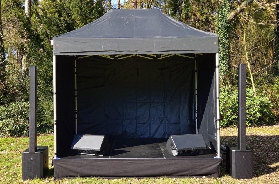 Kleine Bühne 3x2m Zubehör mieten in Uplengen – für jedes Wetter – 4