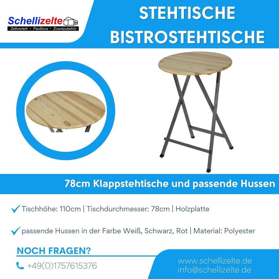 Stehtische Bistrostehtische Bierzeltstehtische mieten in Buseck – 2