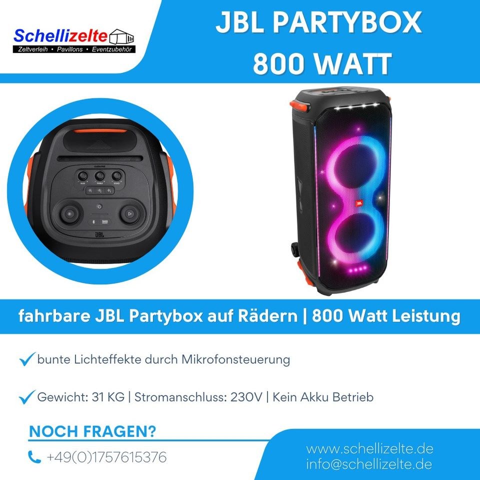 JBL Musikbox Lautsprecher mieten in Buseck – Party-Sound – 2