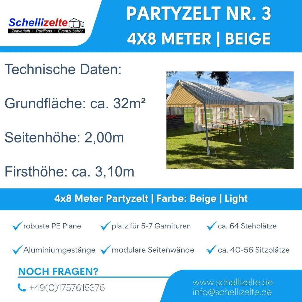 Partyzelte mieten in Buseck – Partyzelt für Ihre Feier – 4