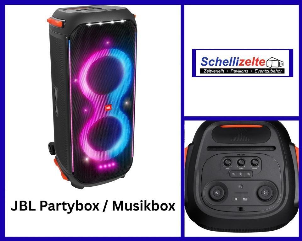JBL Musikbox Lautsprecher mieten in Buseck – Party-Sound