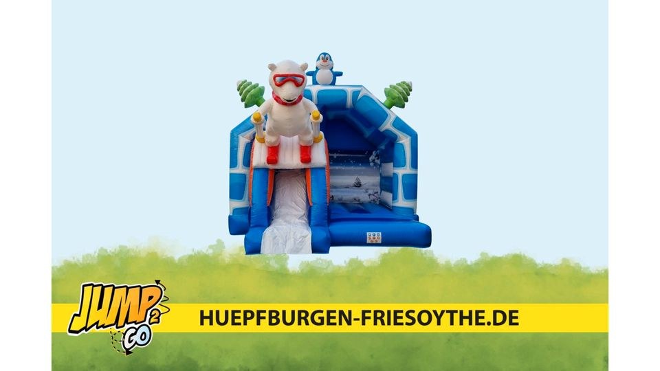 Hüpfburg Eisbär mieten in Friesoythe – Hüpfspaß für jede Feier