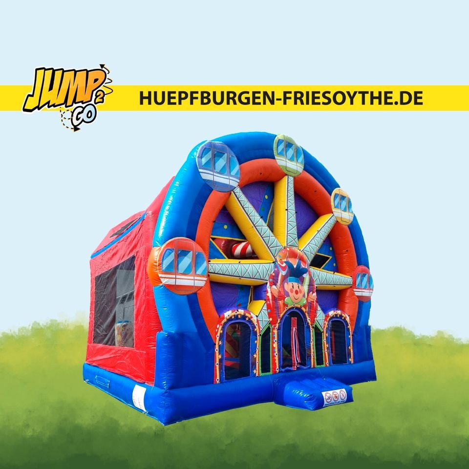 Hüpfburg riesenrad mieten in Friesoythe – Hüpfspaß für jede Feier